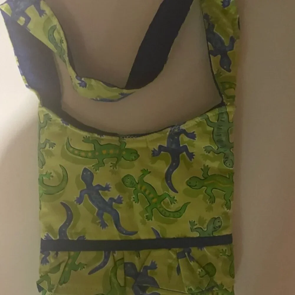 Lizzards Button Bag